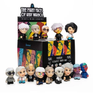 FIGURAS DE VINILO KIDROBOT x ANDY WARHOL Las muchas caras de Warhol 3" - Imagen 1 de 24
