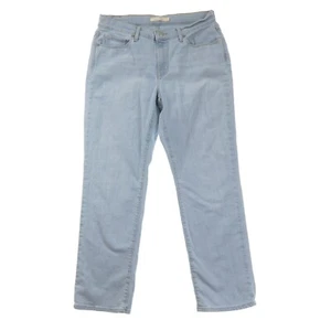 Levi's Classic Straight Blue Jeans Damen 8S kurz hellblau Denim - Bild 1 von 10