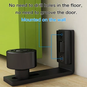 CCJH Guía de suelo ajustable con rueda para sistema de herrajes de puerta corredera - Imagen 1 de 21