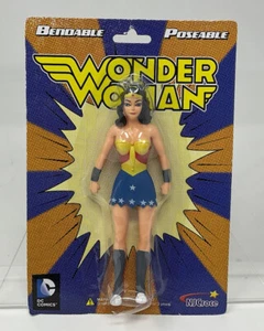 Wonder Woman Bend-Ems Bendable Poseable Figure New! ~DC Comics~ - Picture 1 of 2