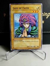 YUGIOH - Lady of Faith - MRD-119 - Unlimited - Common - NM - Metal Raiders -