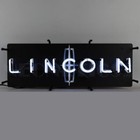 Neon Sign Ford Lincoln Dealership wall lamp Garage Mark IV Continental Premiere