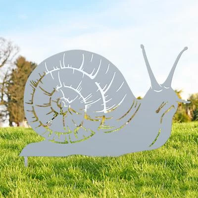 New Steel Snail Silhouette - Silver - Image 1 of 4