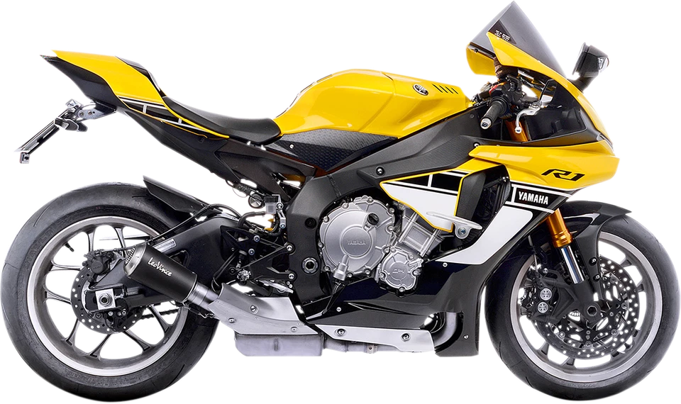 Escape sin cordones Leo Vince LV-10 S.S./Negro Yamaha YZF R1, R1-M, R1-S 2015-2022 Foto 1 de 1