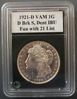 1921-D VAM 1G Awesome Die Break S, Damaged Denticles - Fun with 21 List!