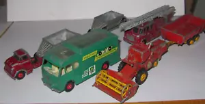 x5 MATCHBOX KINGSIZE USED TRUCK TYPE VEHICLES JOB LOT - Picture 1 of 13
