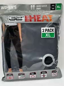 32 GRAD Damen 2er Pack Performance Ultra Light Thermo Baselayer Legging XL - Bild 1 von 2