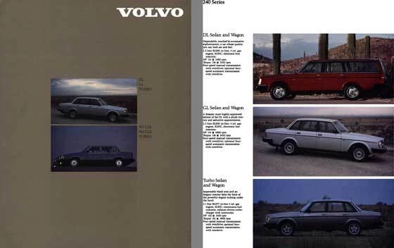 Volvo 1985 - Volvo DL, GL, Turbo, 740 GLE, 760 GLE, Turbo Foto 1 de 1