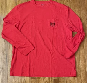 North Carolina Tar Heels UNC Men's Southern Tide School Logo L/S Shirt 3XL - Picture 1 of 2