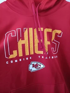 Kansas city Chiefs hoodie xl unisex Combine training authentic NFL apparel - Picture 1 of 5
