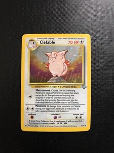 Clefabke Holo 1/64 1st edition pokemon card Good Condition - Picture 1 of 5