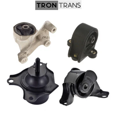 Крепление двигателя и коробки передач 4 шт. 2001-2005 для Honda Civic Acura El 1,7 л - Изображение 1 из 4