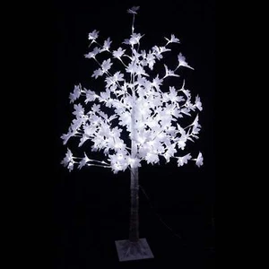 Christmas Decoration Light Up White LED Tips Maple Tree Indoor/Outdoor Use - Picture 1 of 6