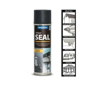 Leak Stop Spray n Seal Fix Instant Waterproof Sealant Mastic Gutter Roof - Picture 1 of 12
