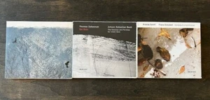 3 CD Lot ECM CLASSICAL Andras Schiff SCHUBERT Thomas Zehetmair SEI SOLO JS Bach - Picture 1 of 7