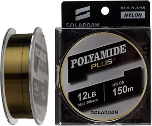 TORAY SOLARAROAM POLIAMIDA Plus 150m (marca 75m) línea de nailon premium - Imagen 1 de 1