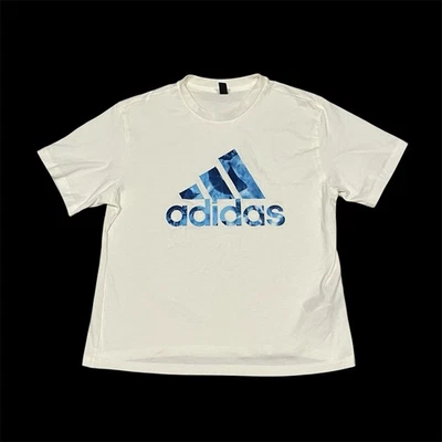 NUEVO CON ETIQUETAS Para Mujer Talla Mediana Calce Regular Blanco Manga Corta Camisa Atlética Top Foto 1 de 4