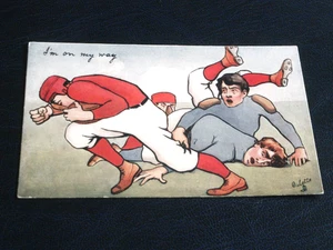 ORIGINAL TUCK SPORT POSTKARTE, AMERICAN FOOTBALL, Nr. 2413 - Bild 1 von 2