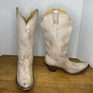 Botas occidentales Idyllwind Strut Miranda Lambert para mujer con estampado de pitón beige talla 10B - Imagen 1 de 21