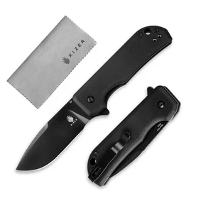 Nice Guy Pocket Folding Knife, 2.84” D2 Steel Blade knives, G10 Handle Small ... - Picture 1 of 9