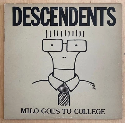 DESCENDENTS Milo Goes to College 1982 Vinyl LP New Alliance 1st Pressing Punk - Image 1 of 4