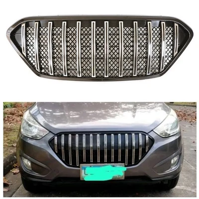 Parrilla delantera cromada ABS Parrilla para Hyundai Tucson 2013-2016 Foto 1 de 4