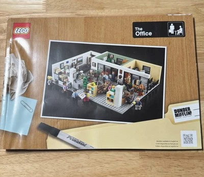 LEGO The Office Instructions Manual Booklet ONLY 21336 NO BRICKS - Image 1 of 4
