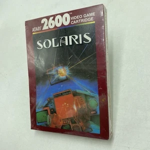 Atari 2600 Solaris Video Game Brand New Factory Sealed - Box Dented See Photos - Picture 1 of 4