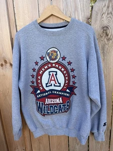 Vintage 1997 Arizona WildcatsChampions Sweatshirt, Size Adult L by Starter - Bild 1 von 8