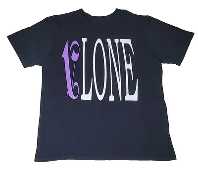 Camiseta Vlone X Palm Angles Púrpura Negra Blanca Ropa de Calle EE. UU. Algodón Hombres Talla XL Foto 1 de 4