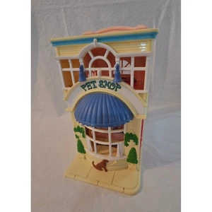 Fisher Price Sweet Streets negozio di animali salone di bellezza playset casa delle bambole 2001 - Foto 1 di 9