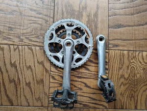 Set guarnitura tripla SR Suntour XR-120 175 MM mountain bike strada - Foto 1 di 6