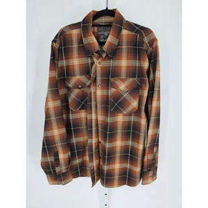 Dixxon The Barrel Long Sleeve Snap Up Men's XXL Flannel - Picture 1 of 5