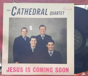 The Cathedral Quartet Jesus is Coming Soon Vinyl LP Record GOSPEL - Picture 1 of 12