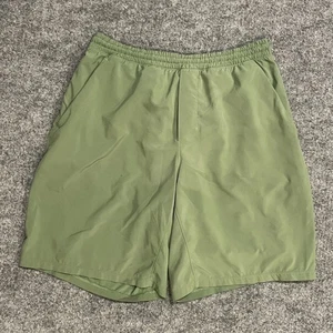 Lululemon Pace Breaker gefütterte Herrenshorts groß grün Kordelzug Athletik Fitnessstudio - Bild 1 von 10