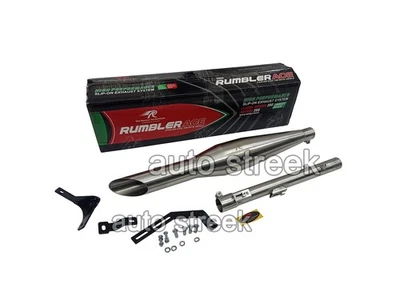 Adapté Pour Royal Enfield Neuf Balle 350 Red Rooster S Echappement Silencieux - Photo 1/4