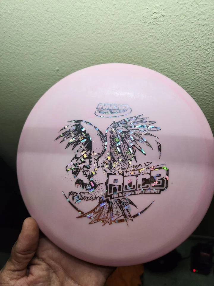 Innova McPro Glow Roc3 - Paul McBeth 2018 4x World Champion - Holo Innova Foil! - Image 1 of 2