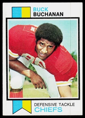 Buck Buchanan, 1973 Topps, #497, Kansas City Chiefs, Foto 1 de 2