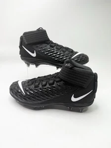 Nike Men’s Size 11.5 Force Savage Pro 2 Football Cleats Black/White AH4000-002 - Picture 1 of 5