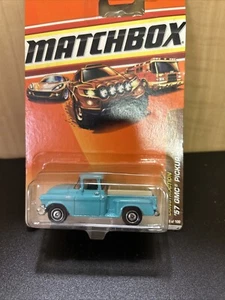 2010 MATCHBOX 1/64 SCALE DIE CAST BODY '57 GMC STEPSIDE PICKUP 38 OF 100 - Picture 1 of 1