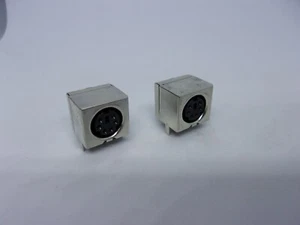 Paquete de 2x PS/2 PS2 PC 6 pines teclado mouse conector placa base puerto conector enchufe - Imagen 1 de 12