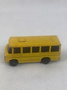 Vintage Corgi Mercedes-Benz Bus Yellow School Bus 1/64 Diecast - Picture 1 of 6