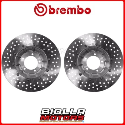 KIT DISCHI FRENO ANTERIORE BREMBO BMW R 90 S 900 1975 [Fisso] 2x68B407B1 [N PZ:  Foto 1 de 4