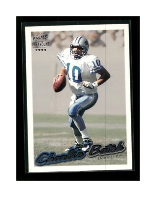 1999 Pacific Paramount Charlie Batch #83 FOOTBALL - Image 1 of 2