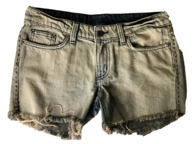 Pantalones cortos de mezclilla para mujer LF Carmar talla 27. 100% algodón, excelente estado. Foto 1 de 4