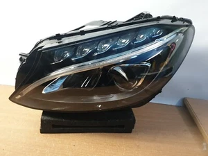 MERCEDES BENZ C-CLASS W205 LED HEADLIGHT PASSENGER LEFT A20590620805 - Picture 1 of 10