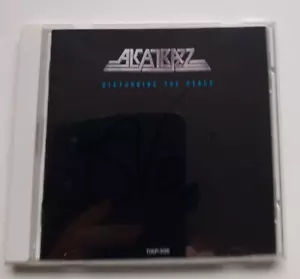 ALCATRAZ - Disturbing The Peace - CD (1995) AUTOGRAPHED BY STEVE VAI. JAPANESE - Picture 1 of 6