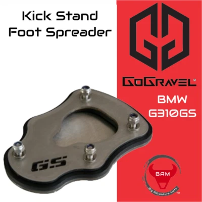 BMW G310GS kick stand foot spreader by GoGravel - Image 1 of 4