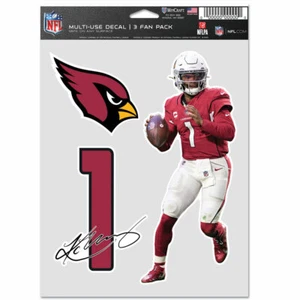 KYLER MURRAY ARIZONA CARDINALS 3 PIECE MULTI-USE DECALS NFL LICENSED - Picture 1 of 1