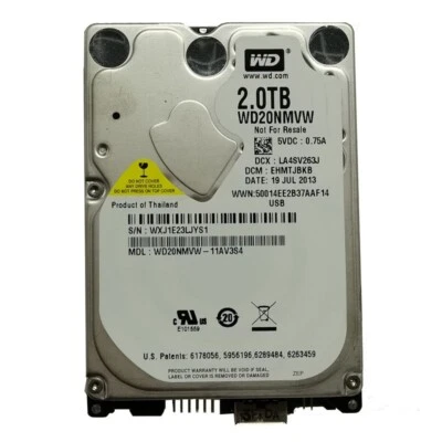 Western Digital 2TB WD20NMVW-11AV3S4 USB 3.0 Portable External HDD Hard Drive - Image 1 of 3